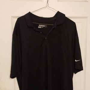Black Nike Golf Polo